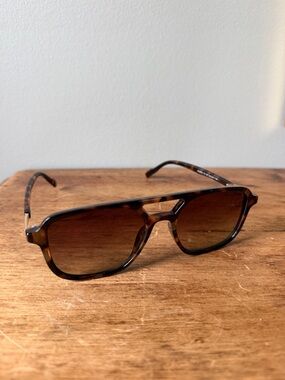 Sojos Tortoiseshell Aviator Sunglasses NIB | Retro Chic Brown Shades